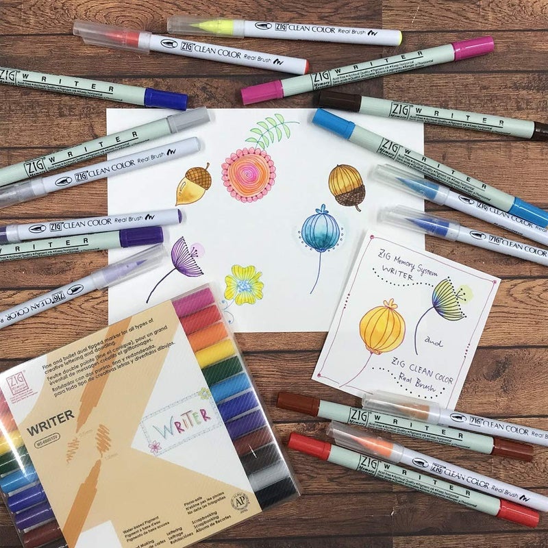 Zig Memory System Writer Dual-Tip Markers, Multicolor, 8-Pack - Image 5